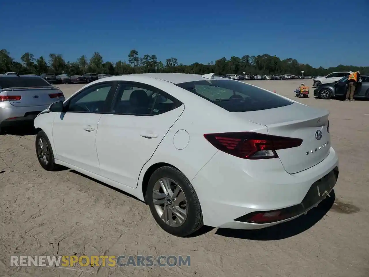 2 Photograph of a damaged car 5NPD84LF9KH444940 HYUNDAI ELANTRA 2019