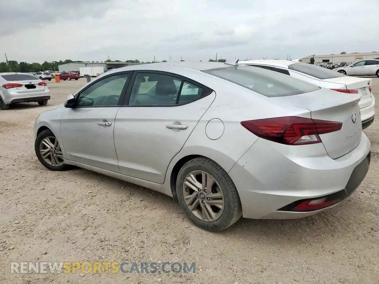 2 Photograph of a damaged car 5NPD84LF9KH458403 HYUNDAI ELANTRA 2019