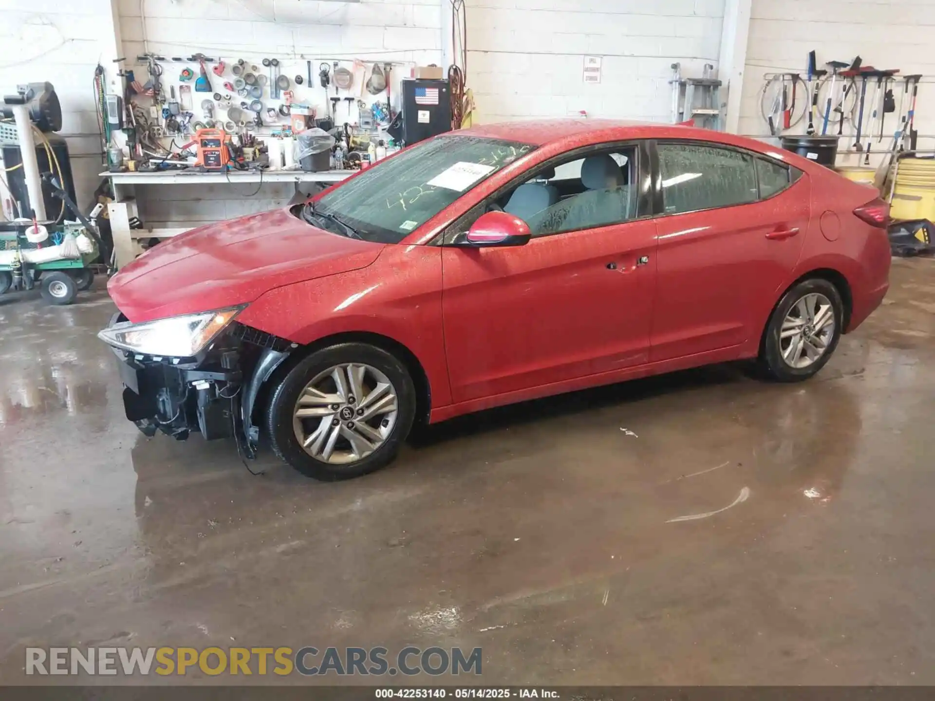 2 Фотография поврежденного автомобиля 5NPD84LFXKH428097 HYUNDAI ELANTRA 2019