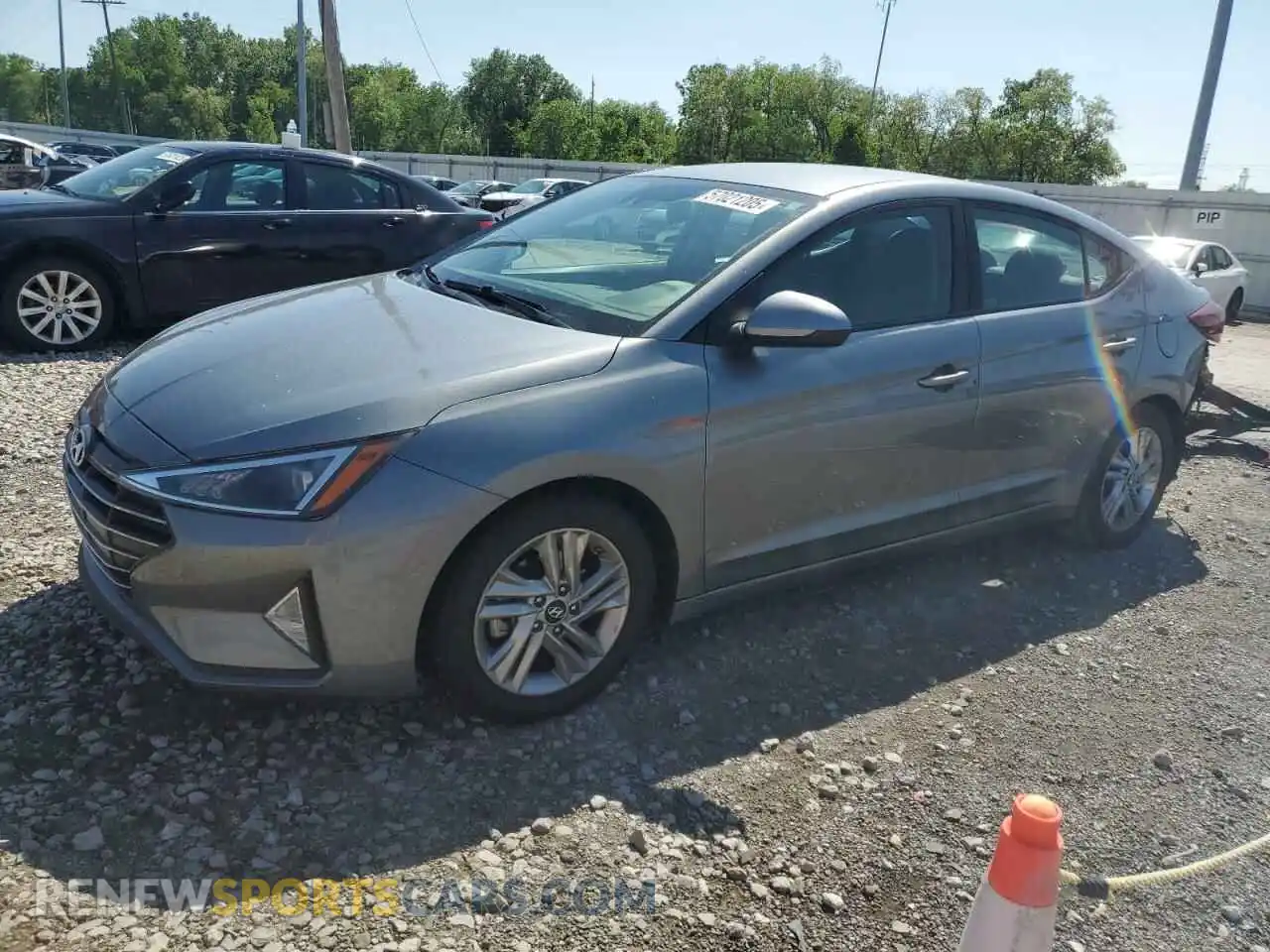 1 Фотография поврежденного автомобиля KMHD84LF3KU770864 HYUNDAI ELANTRA 2019