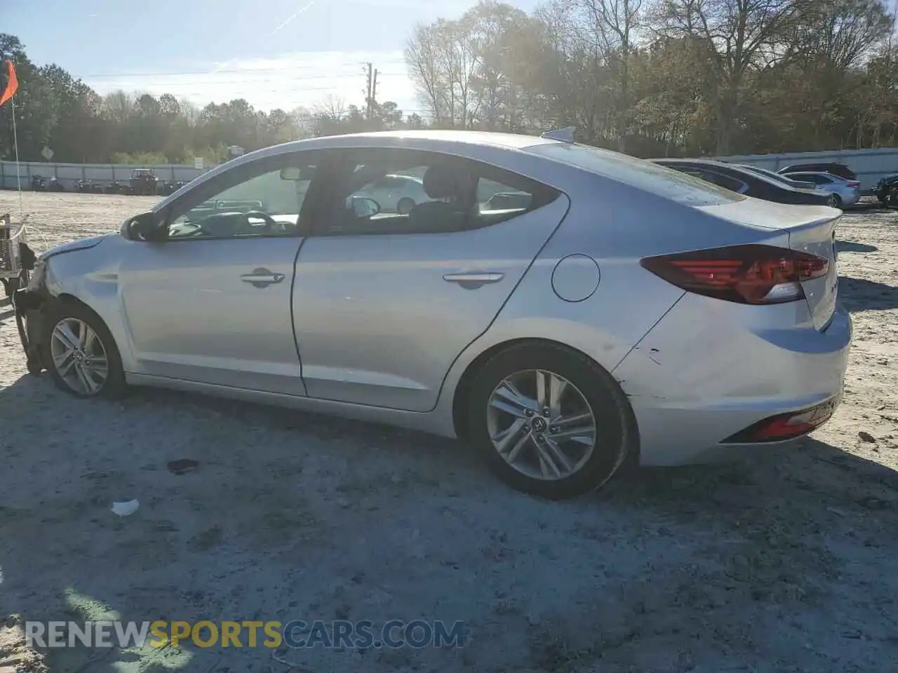 2 Фотография поврежденного автомобиля KMHD84LF5KU809082 HYUNDAI ELANTRA 2019