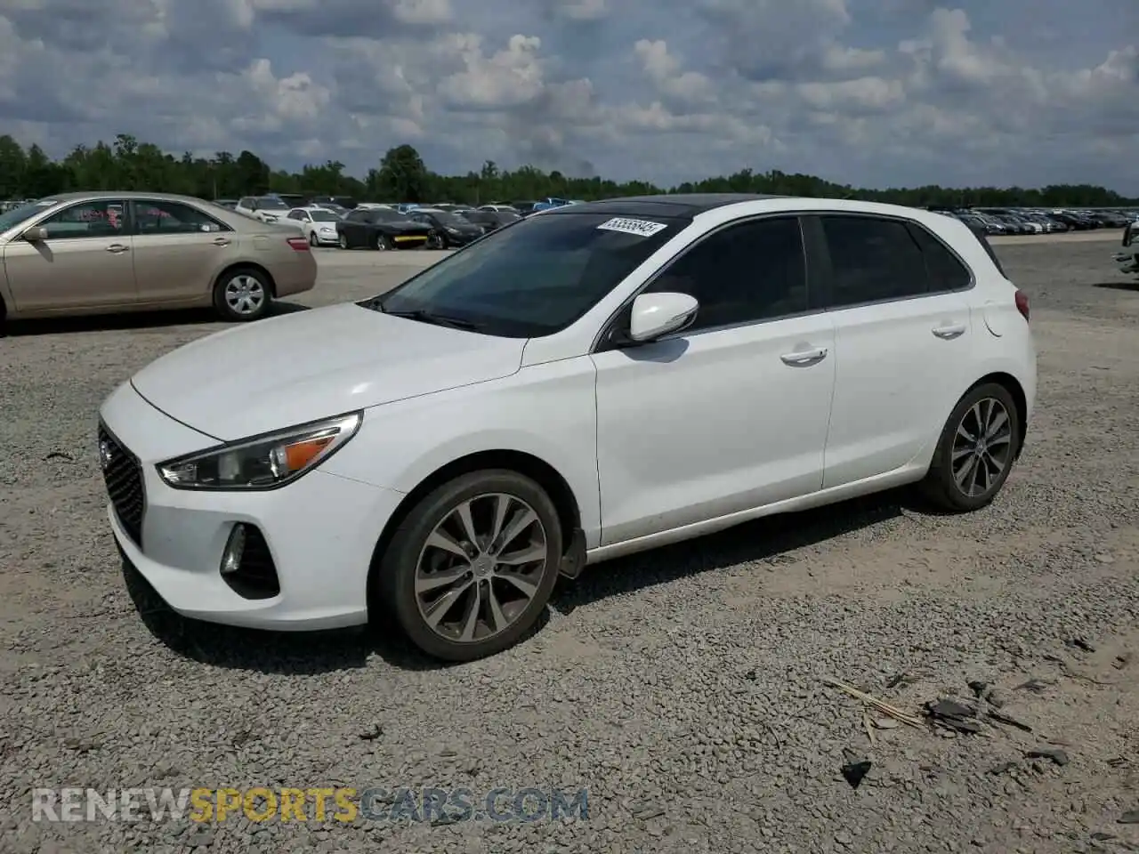 1 Photograph of a damaged car KMHH35LE4KU113505 HYUNDAI ELANTRA 2019