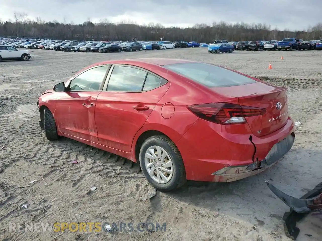 2 fotografías del automóvil dañado 5NPD74LF0LH587053 HYUNDAI ELANTRA 2020