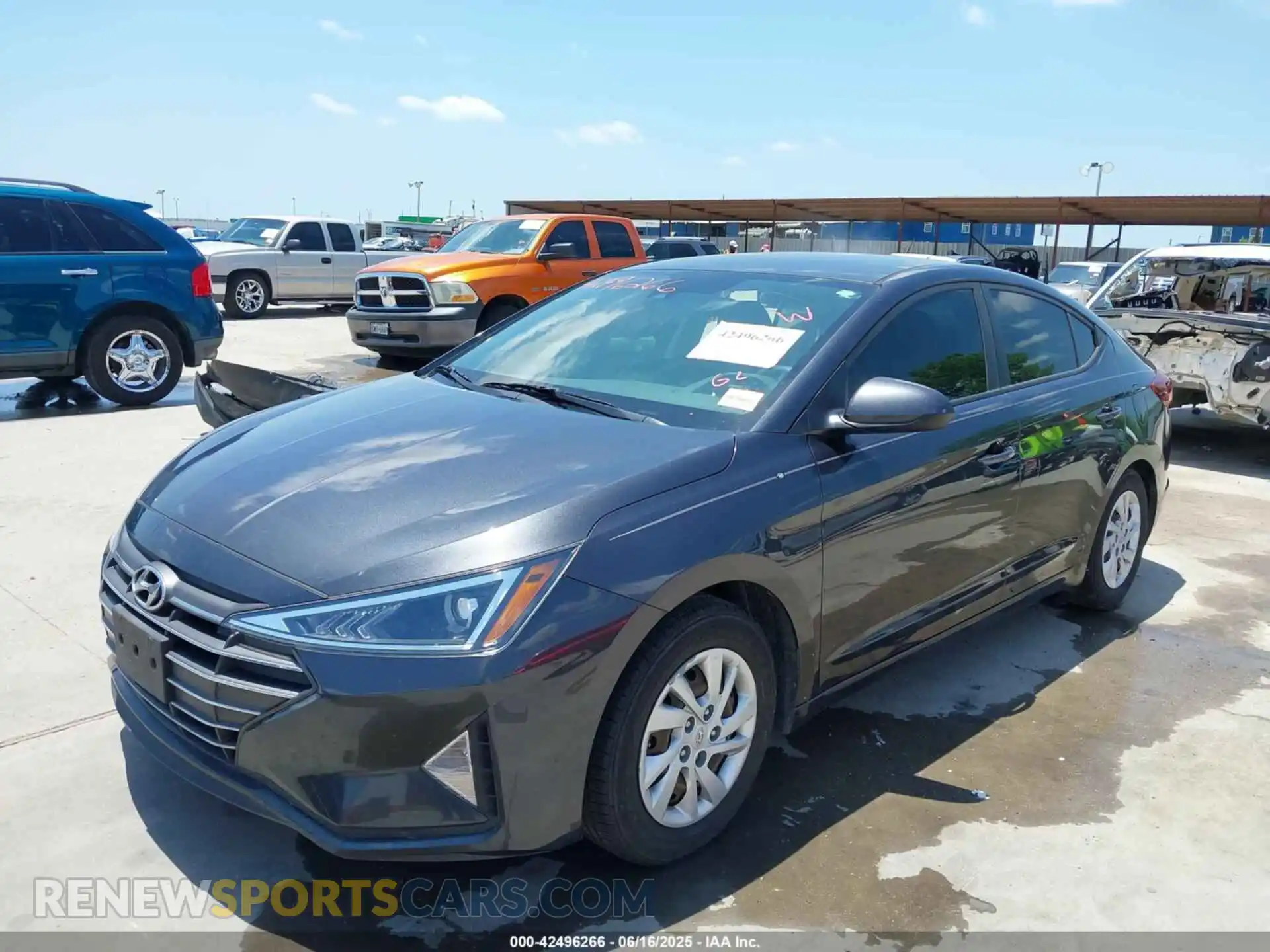 2 Фотография поврежденного автомобиля 5NPD74LF0LH593080 HYUNDAI ELANTRA 2020
