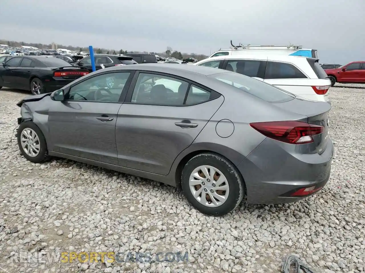 2 Photograph of a damaged car 5NPD74LF2LH513150 HYUNDAI ELANTRA 2020
