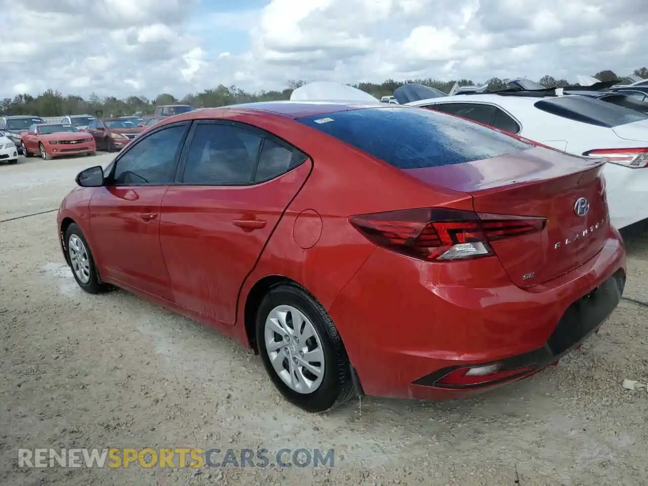 2 Photograph of a damaged car 5NPD74LF2LH514038 HYUNDAI ELANTRA 2020