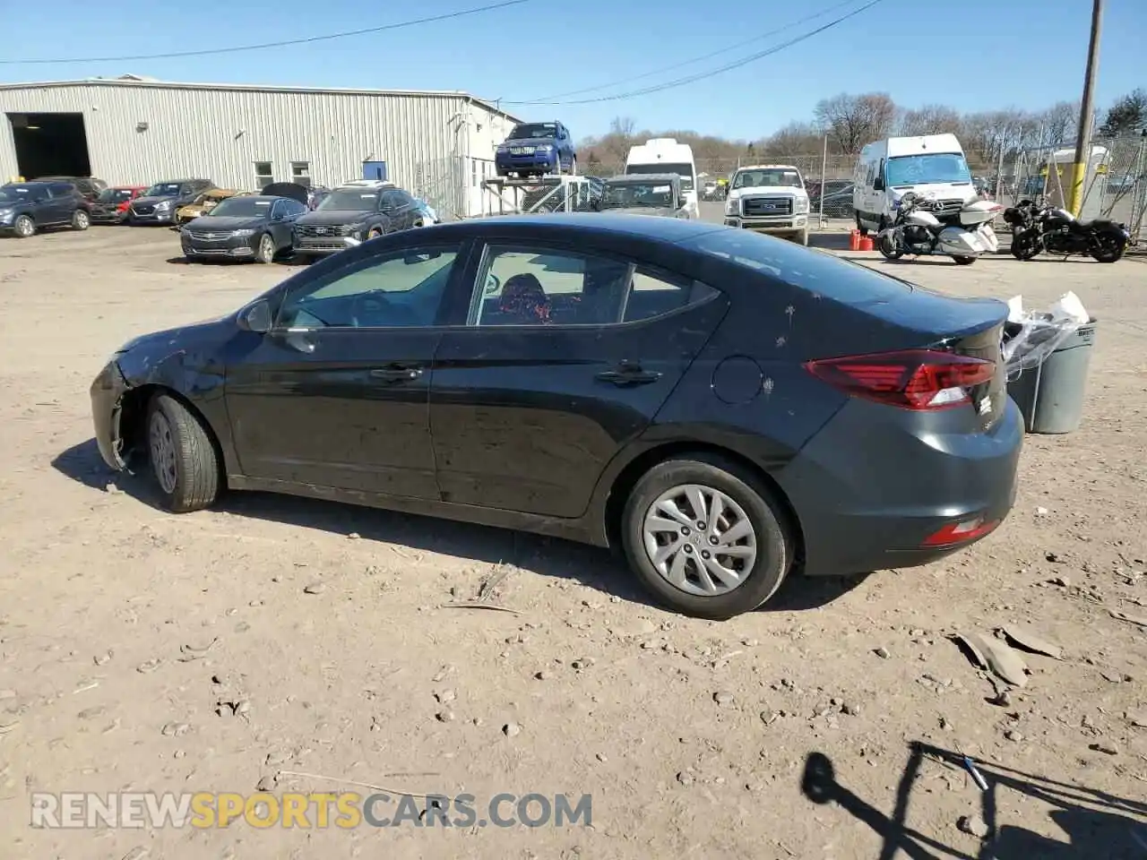 2 Photograph of a damaged car 5NPD74LF2LH524908 HYUNDAI ELANTRA 2020