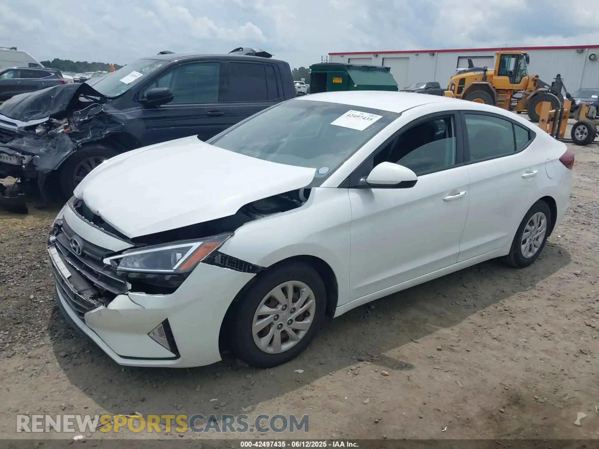 2 Photograph of a damaged car 5NPD74LF2LH598426 HYUNDAI ELANTRA 2020