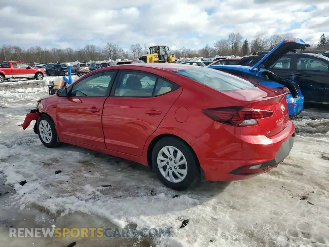 2 Photograph of a damaged car 5NPD74LF2LH620506 HYUNDAI ELANTRA 2020