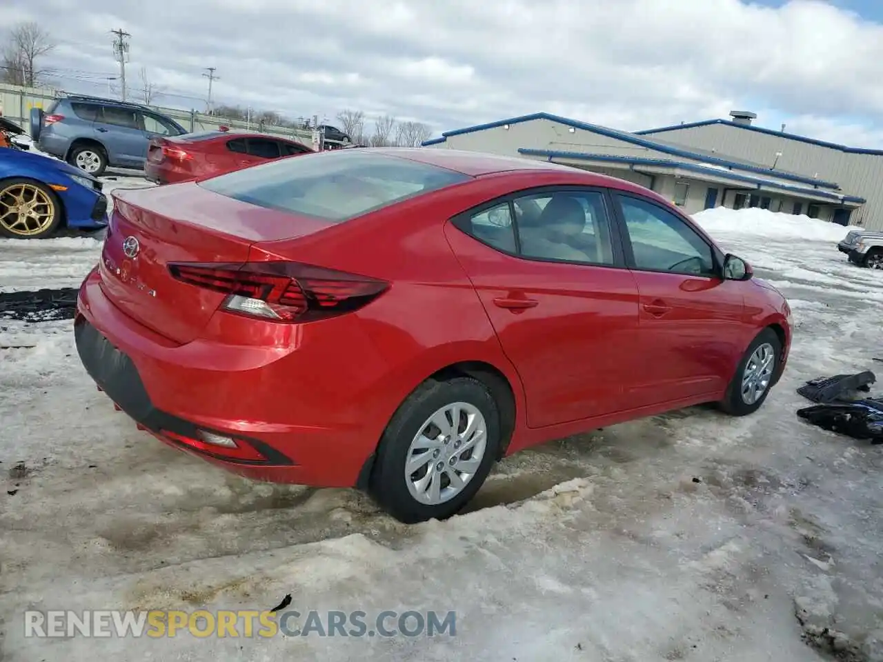 3 Photograph of a damaged car 5NPD74LF2LH620506 HYUNDAI ELANTRA 2020