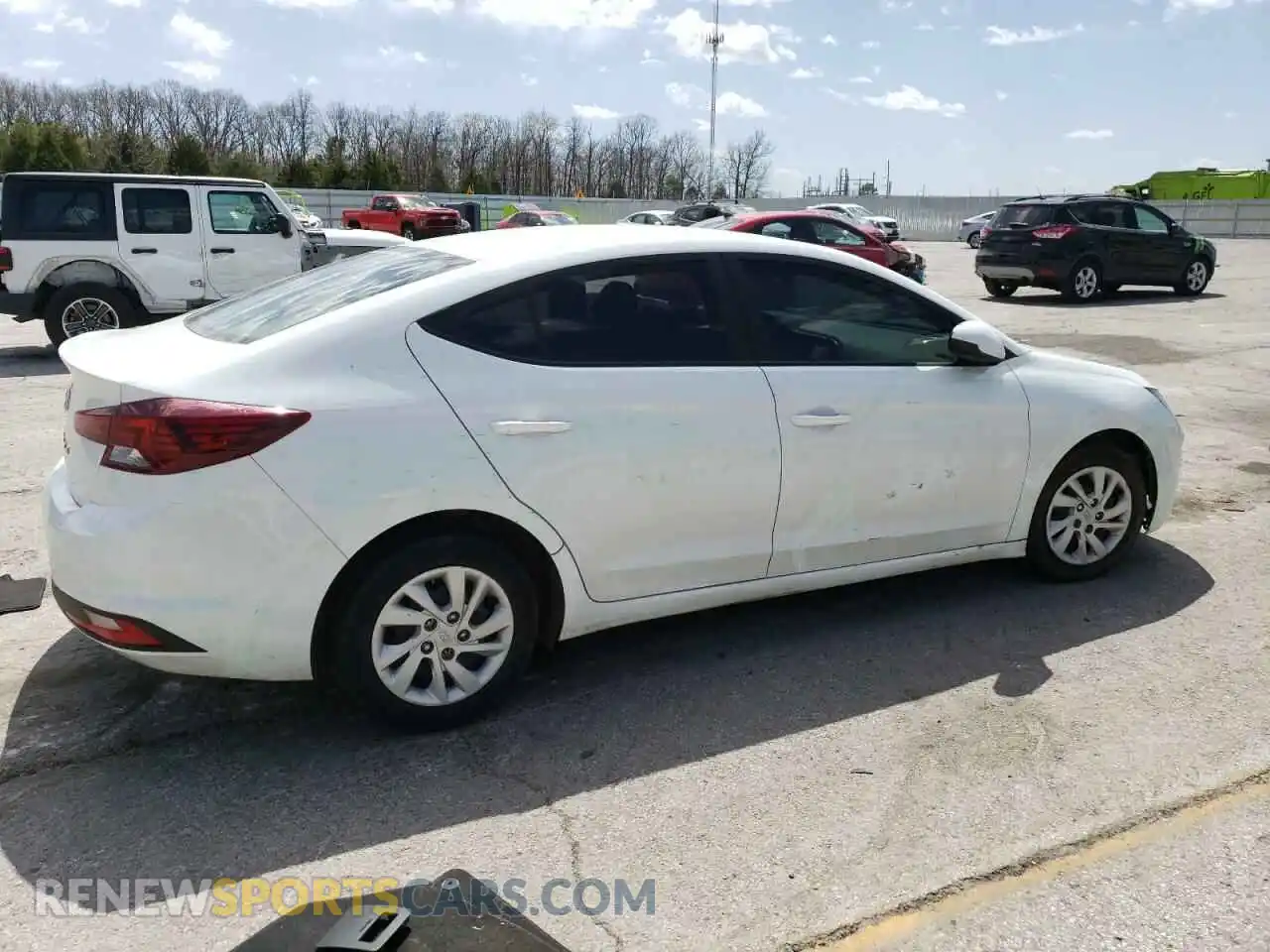 3 Photograph of a damaged car 5NPD74LF3LH507096 HYUNDAI ELANTRA 2020