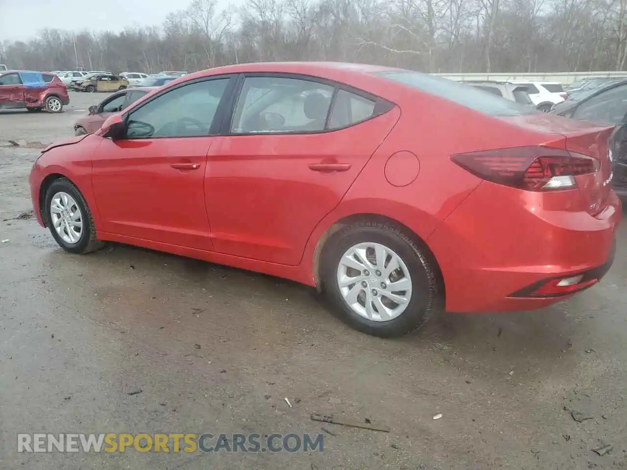 2 Photograph of a damaged car 5NPD74LF3LH618554 HYUNDAI ELANTRA 2020