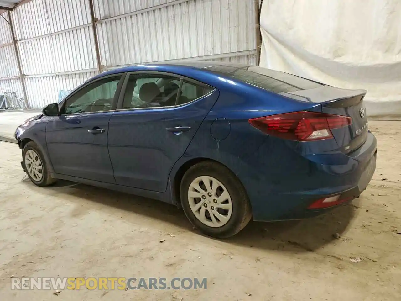 2 Photograph of a damaged car 5NPD74LF4LH512176 HYUNDAI ELANTRA 2020