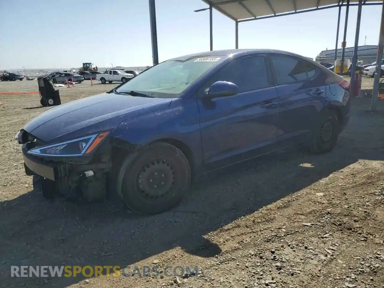 1 Photograph of a damaged car 5NPD74LF4LH512775 HYUNDAI ELANTRA 2020