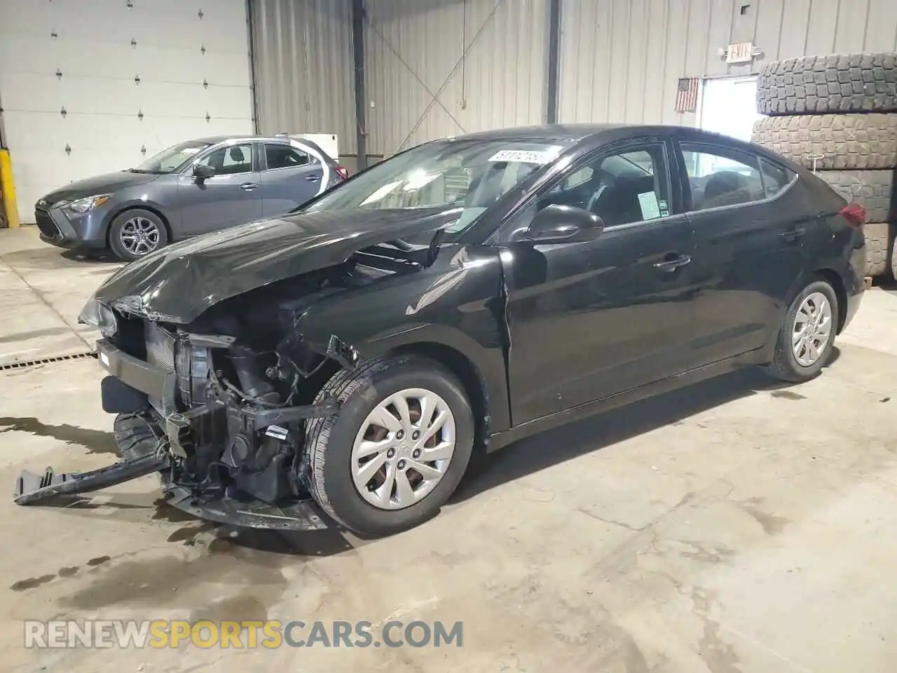 1 Photograph of a damaged car 5NPD74LF6LH532431 HYUNDAI ELANTRA 2020