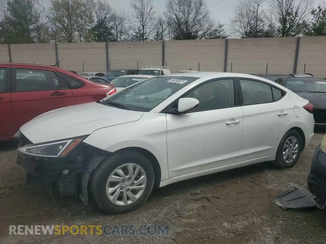 2 Photograph of a damaged car 5NPD74LF6LH543557 HYUNDAI ELANTRA 2020