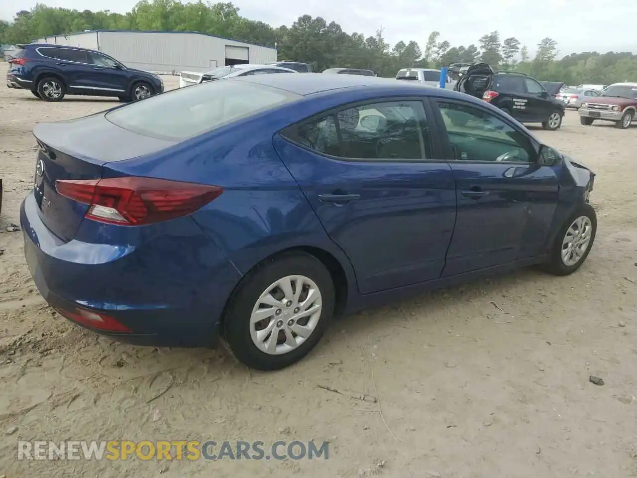 3 Photograph of a damaged car 5NPD74LF6LH564974 HYUNDAI ELANTRA 2020