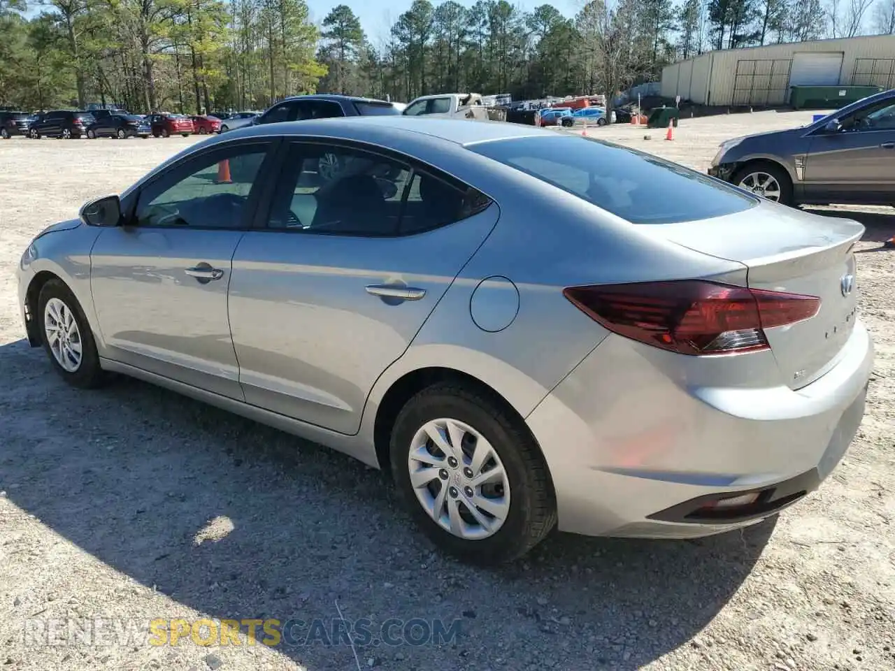 2 Photograph of a damaged car 5NPD74LF6LH587221 HYUNDAI ELANTRA 2020