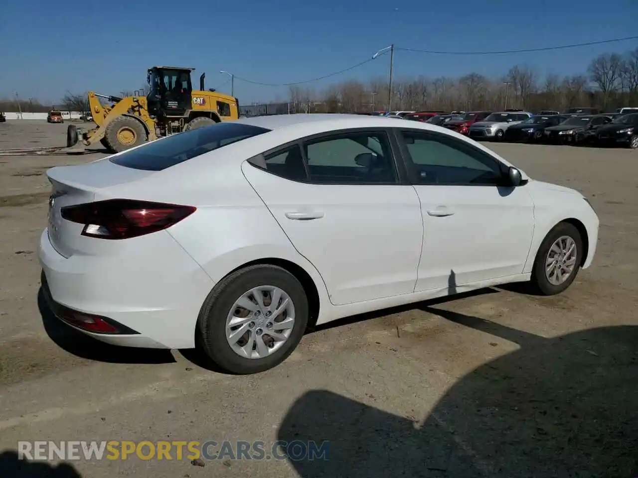3 Photograph of a damaged car 5NPD74LF7LH527609 HYUNDAI ELANTRA 2020