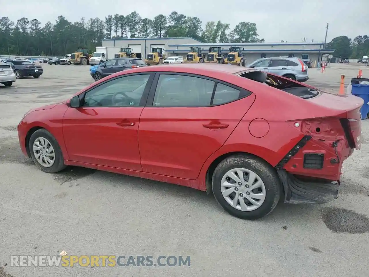 2 Photograph of a damaged car 5NPD74LF8LH618002 HYUNDAI ELANTRA 2020