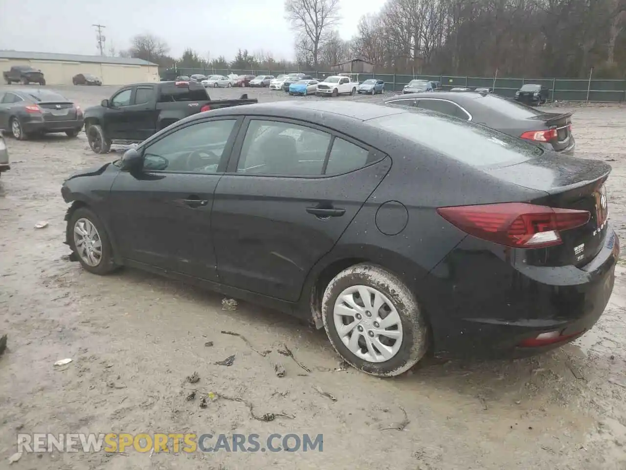 2 Photograph of a damaged car 5NPD74LF9LH520919 HYUNDAI ELANTRA 2020