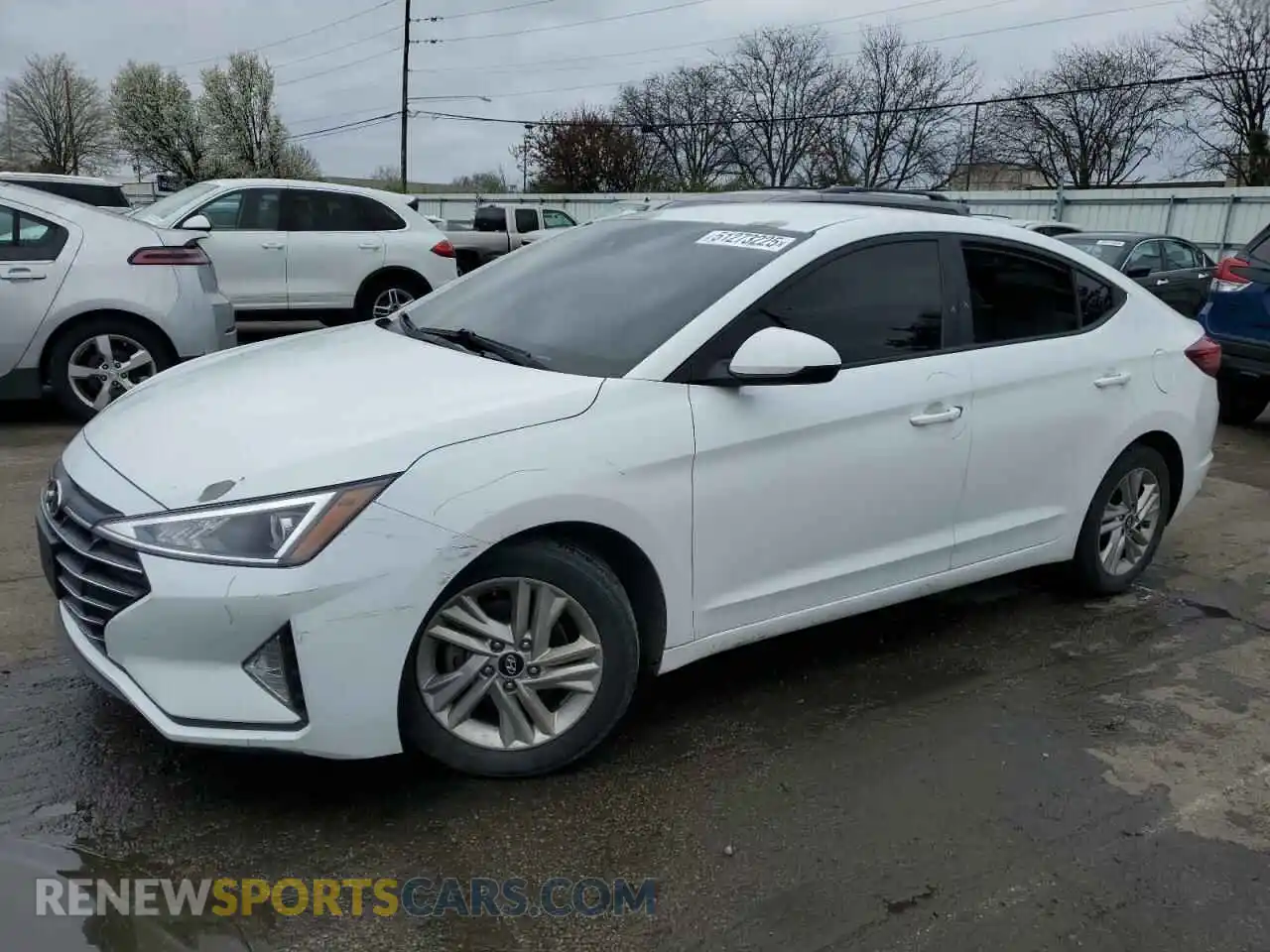 1 Photograph of a damaged car 5NPD84LF0LH509269 HYUNDAI ELANTRA 2020