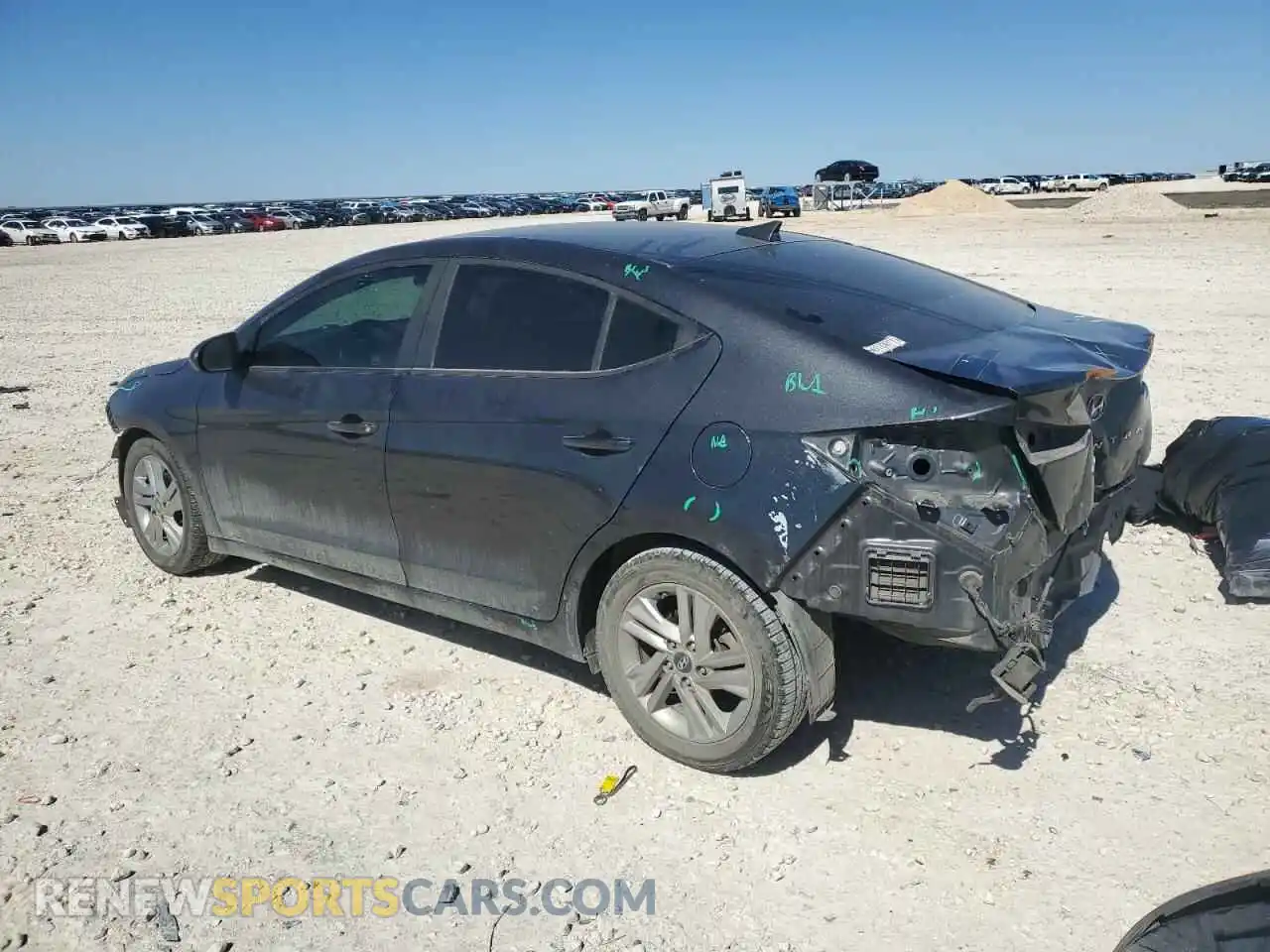 2 Photograph of a damaged car 5NPD84LF0LH550744 HYUNDAI ELANTRA 2020