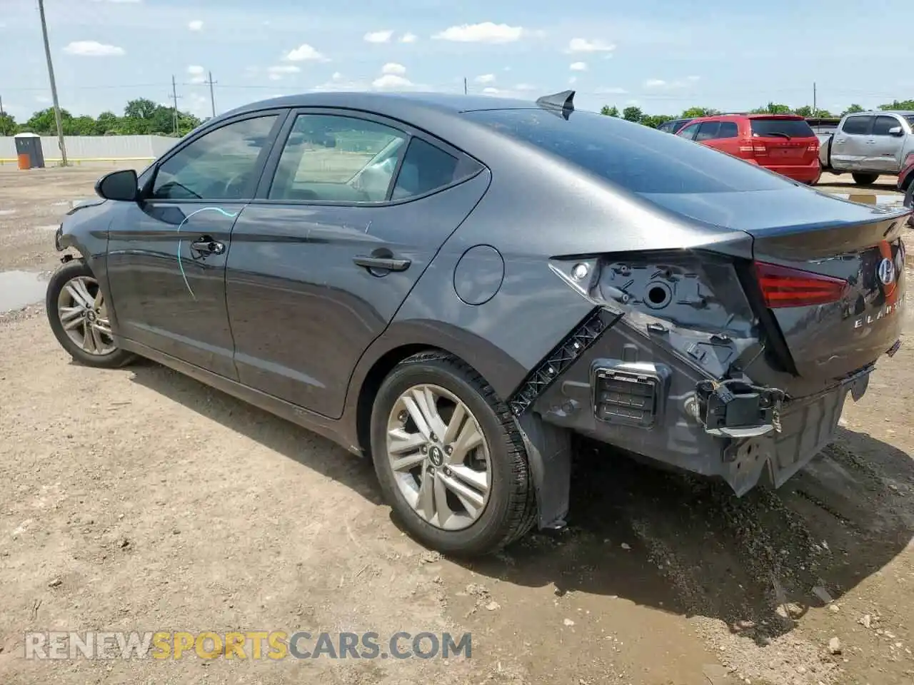 2 fotografías del automóvil dañado 5NPD84LF0LH564708 HYUNDAI ELANTRA 2020
