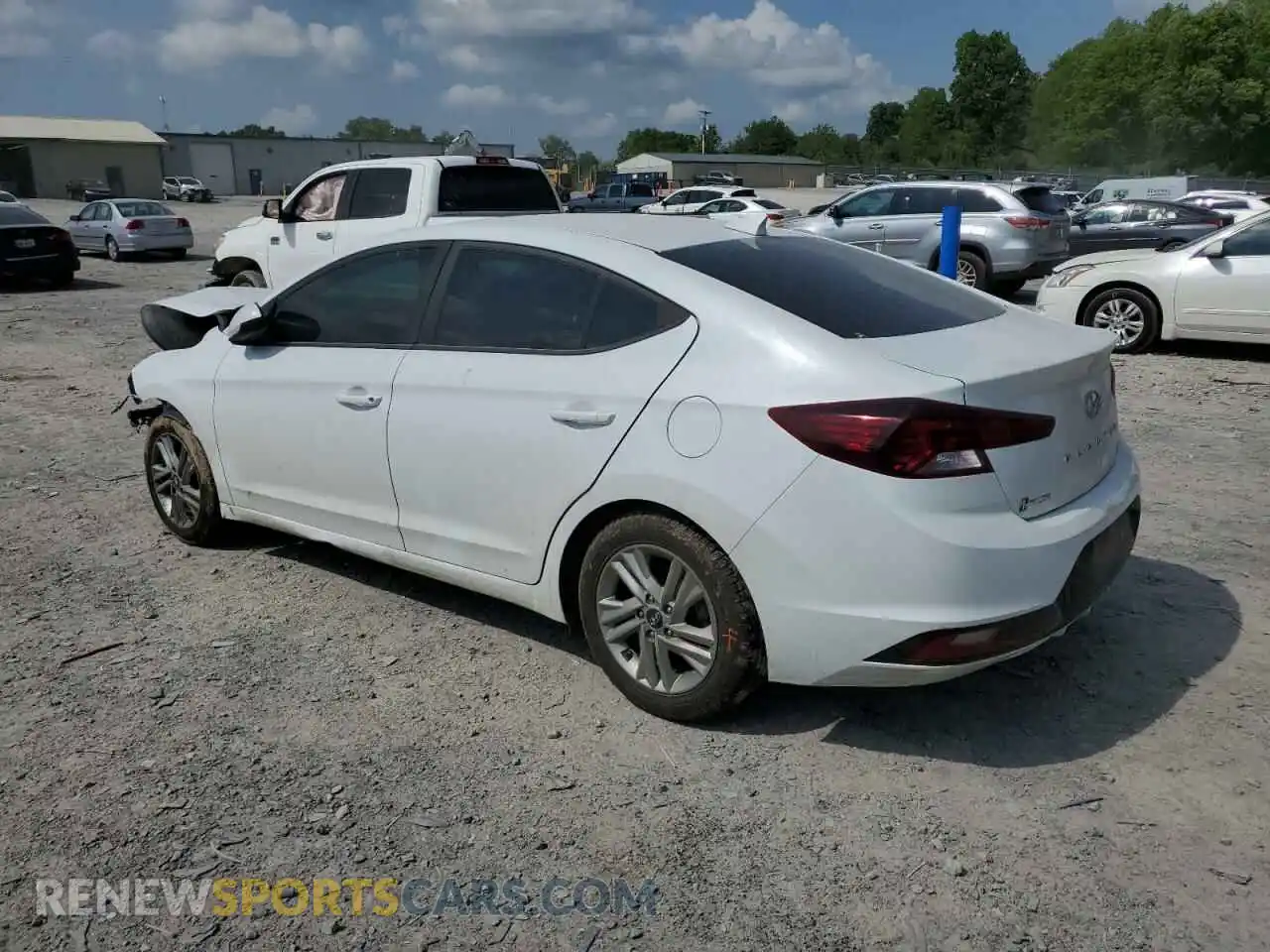 2 Photograph of a damaged car 5NPD84LF0LH568080 HYUNDAI ELANTRA 2020