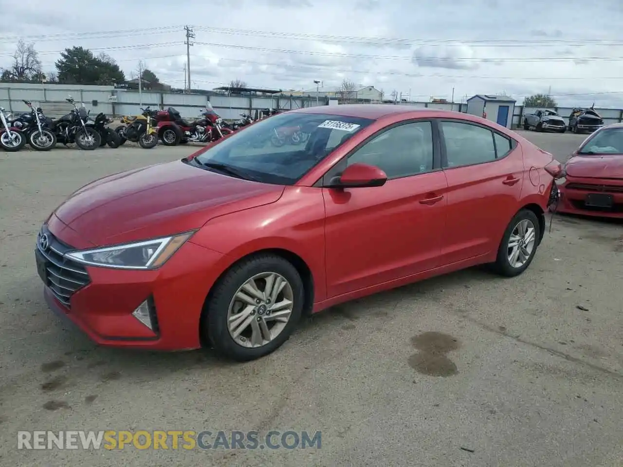 1 Фотография поврежденного автомобиля 5NPD84LF0LH576907 HYUNDAI ELANTRA 2020