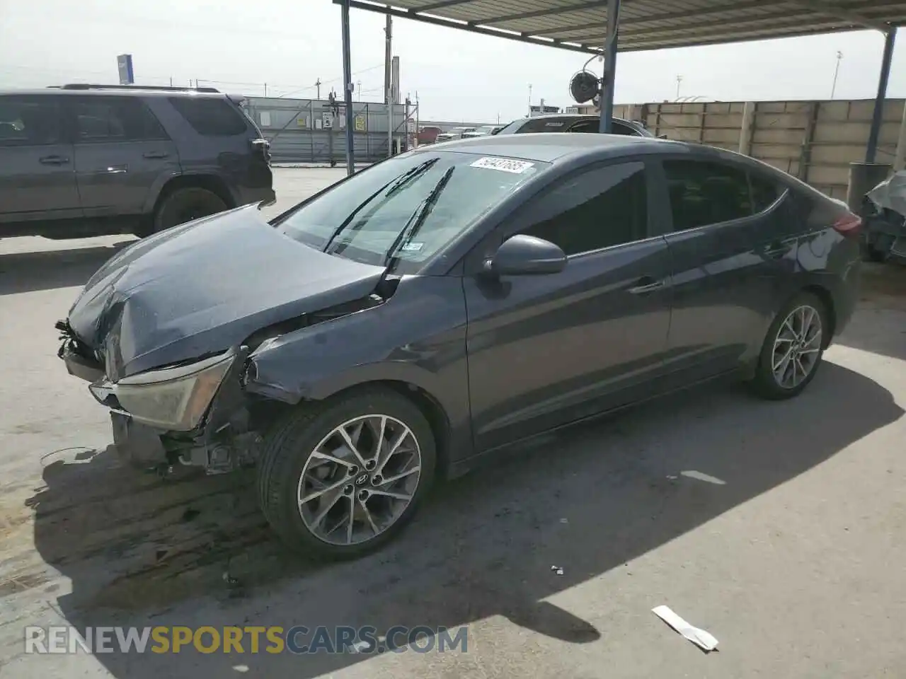 1 Photograph of a damaged car 5NPD84LF0LH577006 HYUNDAI ELANTRA 2020