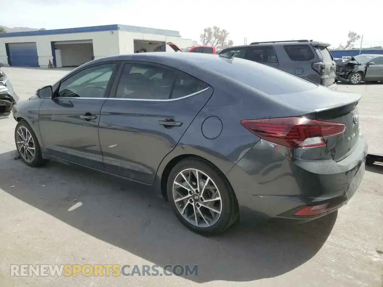 2 Photograph of a damaged car 5NPD84LF0LH577006 HYUNDAI ELANTRA 2020