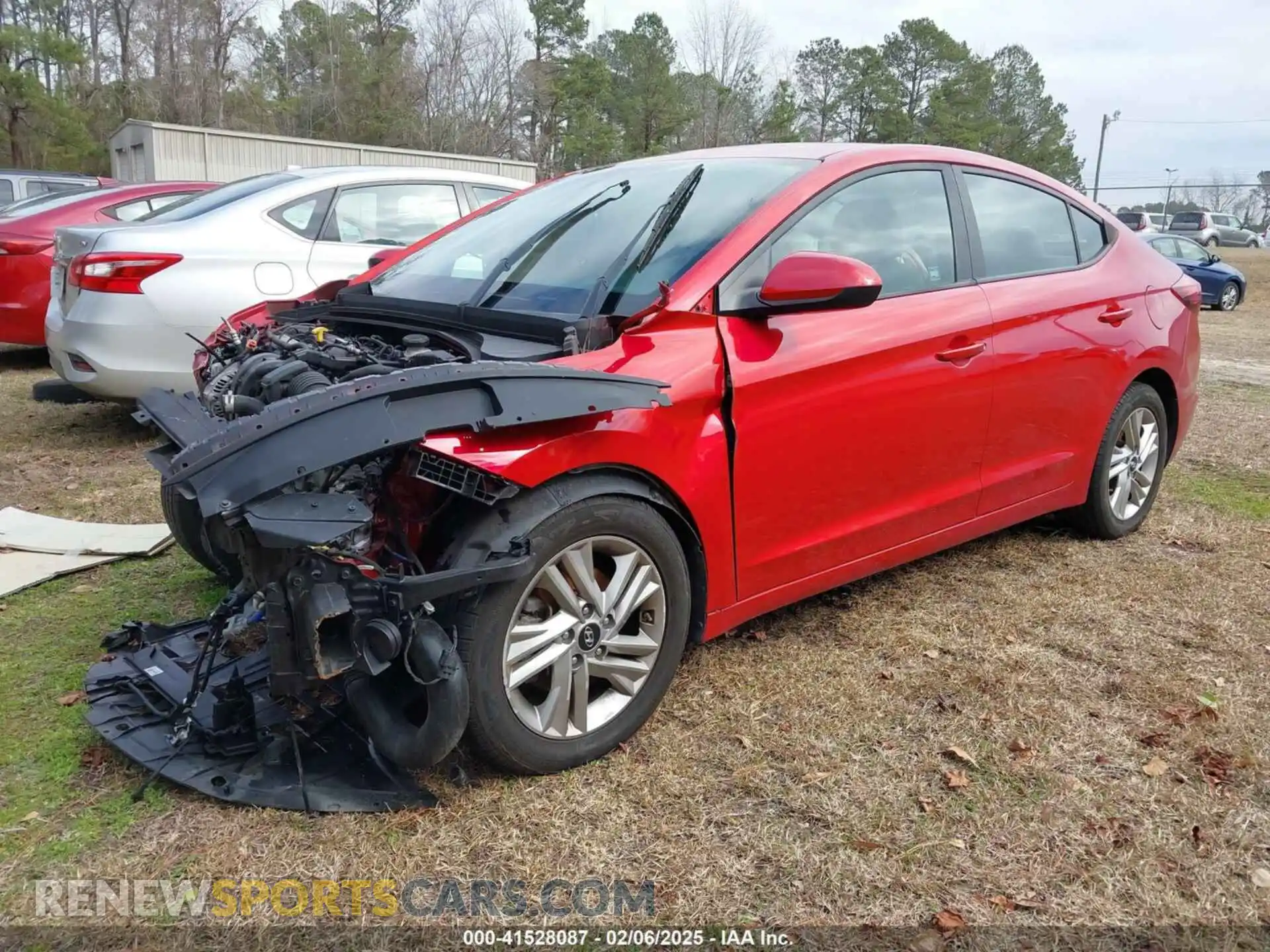 2 Photograph of a damaged car 5NPD84LF0LH578947 HYUNDAI ELANTRA 2020