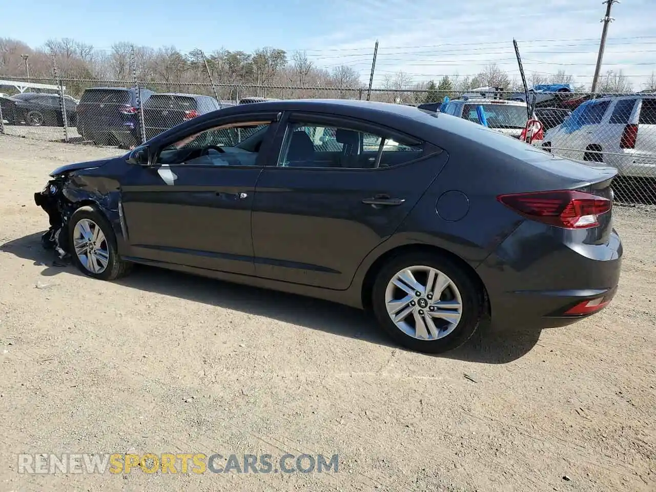 2 Photograph of a damaged car 5NPD84LF0LH587518 HYUNDAI ELANTRA 2020