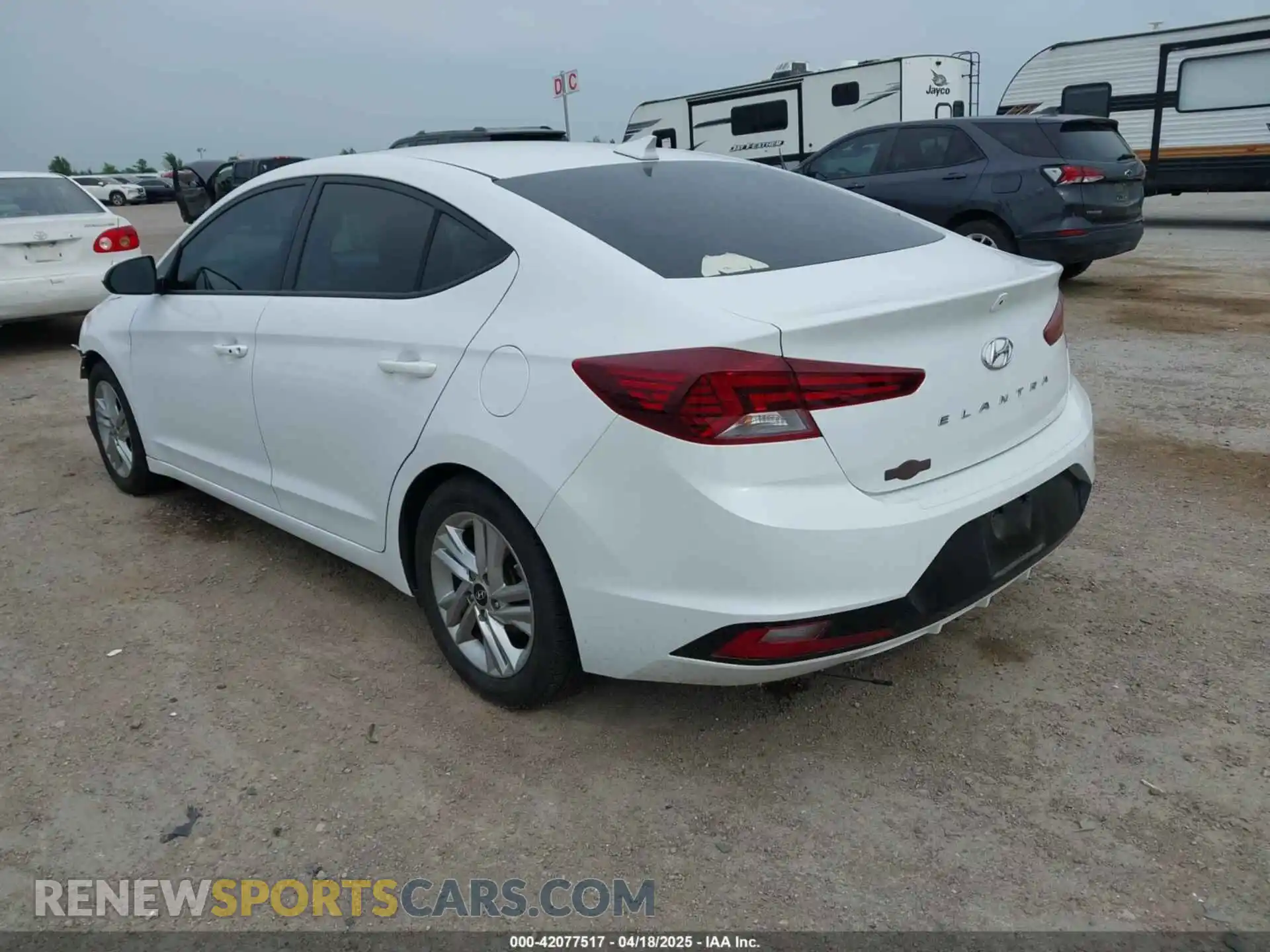 3 Photograph of a damaged car 5NPD84LF0LH603121 HYUNDAI ELANTRA 2020