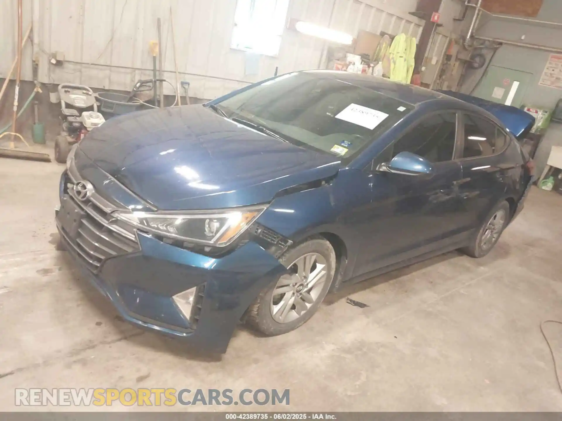 2 Photograph of a damaged car 5NPD84LF0LH621053 HYUNDAI ELANTRA 2020