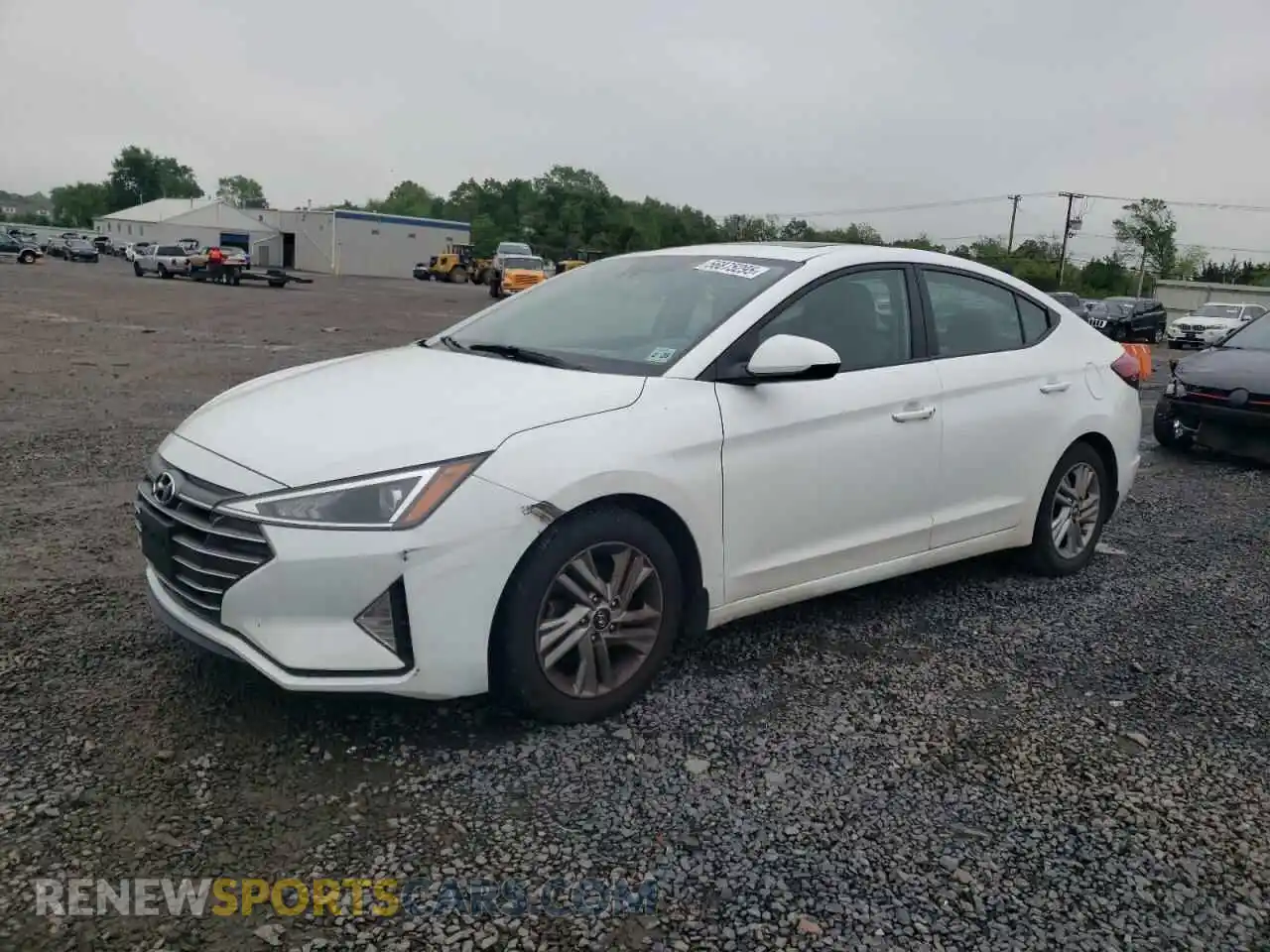 1 Photograph of a damaged car 5NPD84LF0LH628018 HYUNDAI ELANTRA 2020
