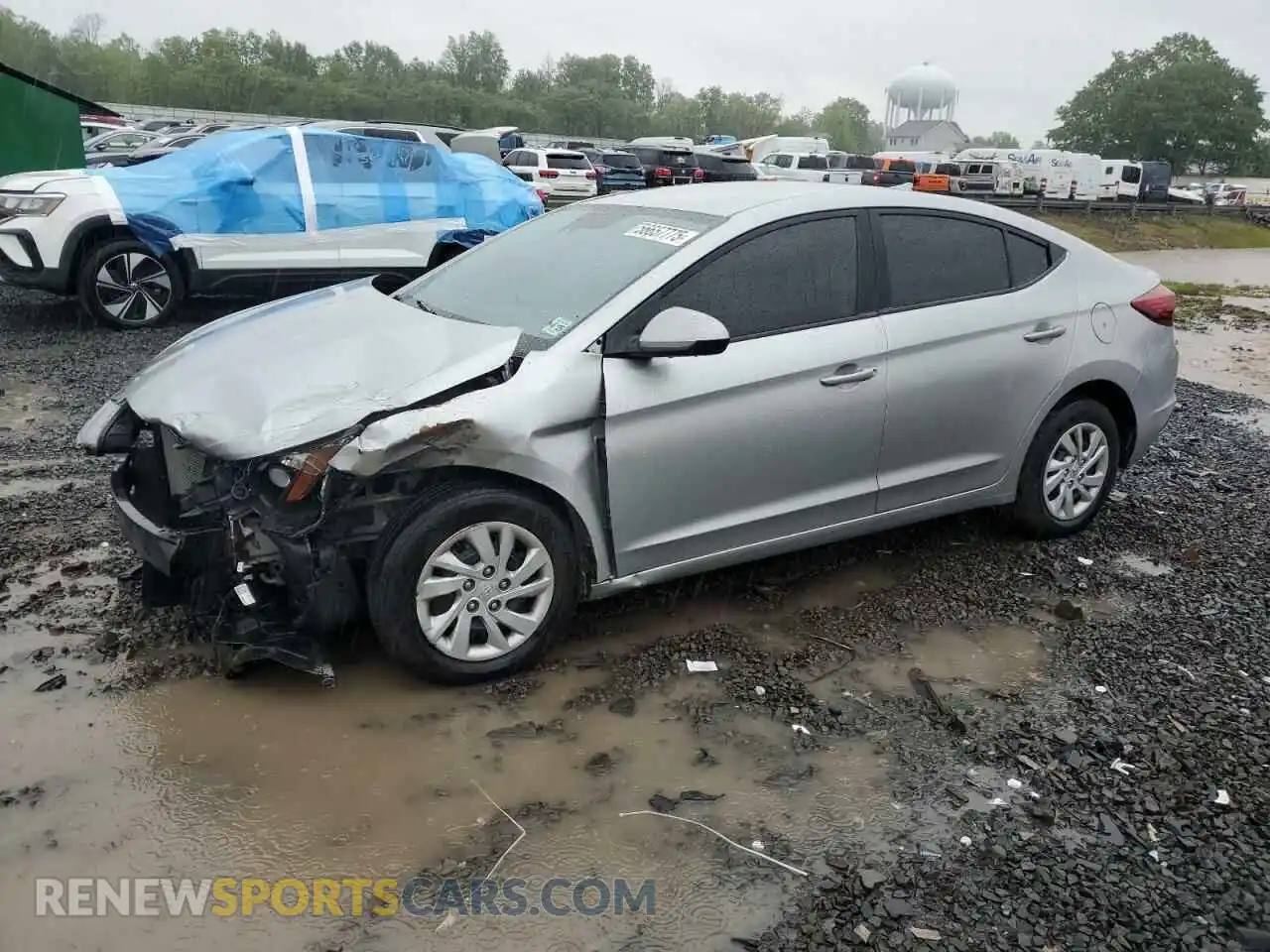 1 Photograph of a damaged car 5NPD84LF0LH632943 HYUNDAI ELANTRA 2020