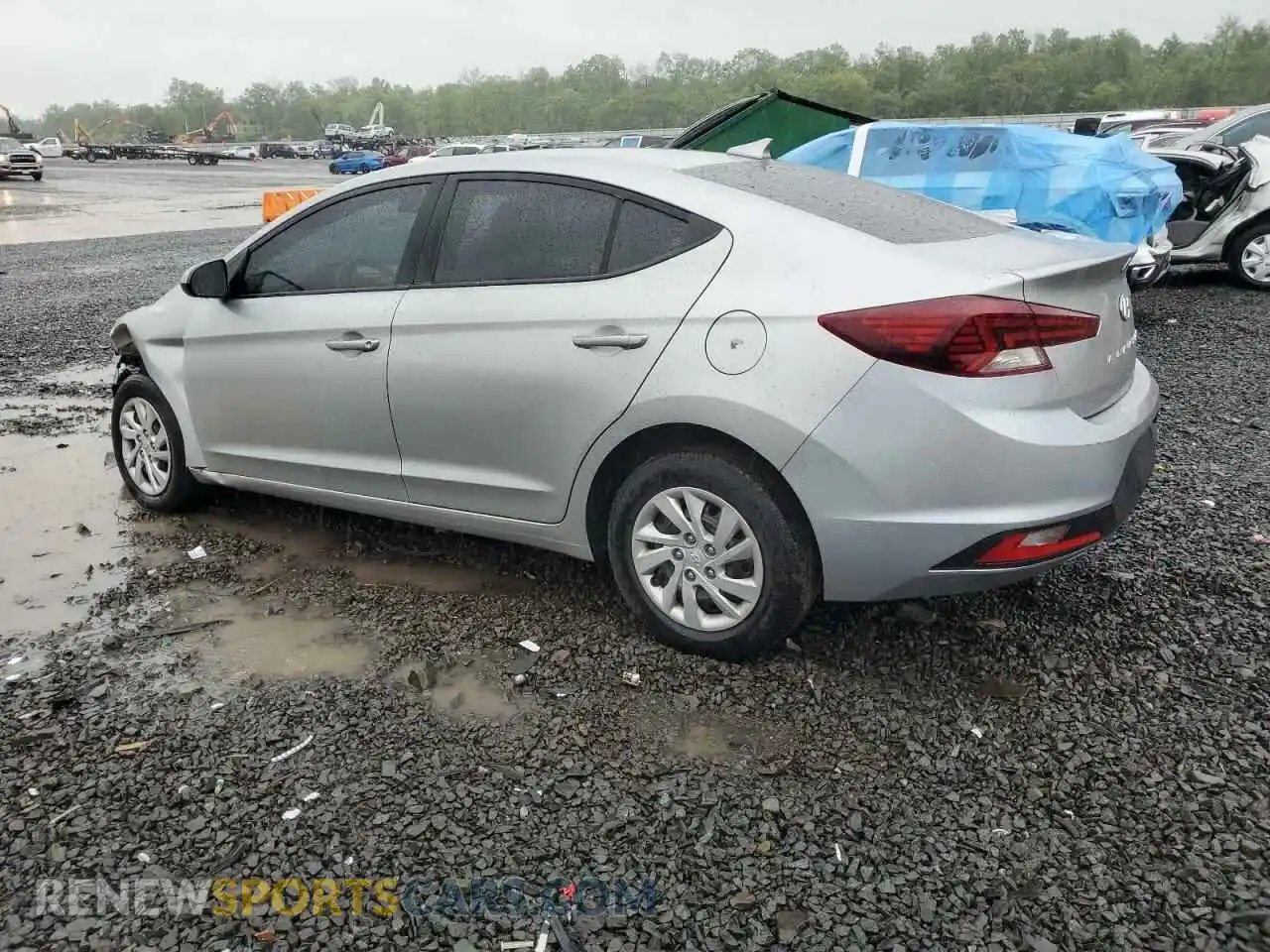 2 Photograph of a damaged car 5NPD84LF0LH632943 HYUNDAI ELANTRA 2020