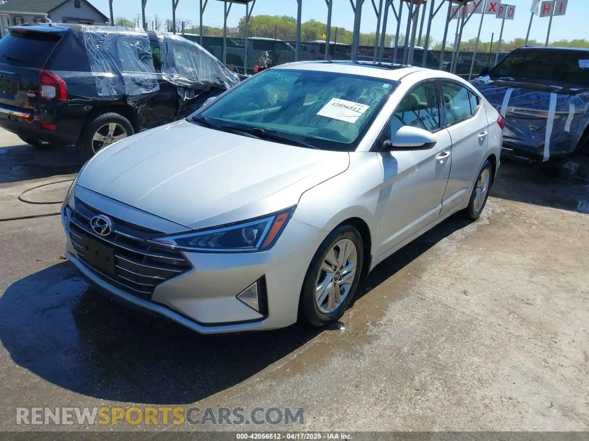 2 Photograph of a damaged car 5NPD84LF1LH499853 HYUNDAI ELANTRA 2020
