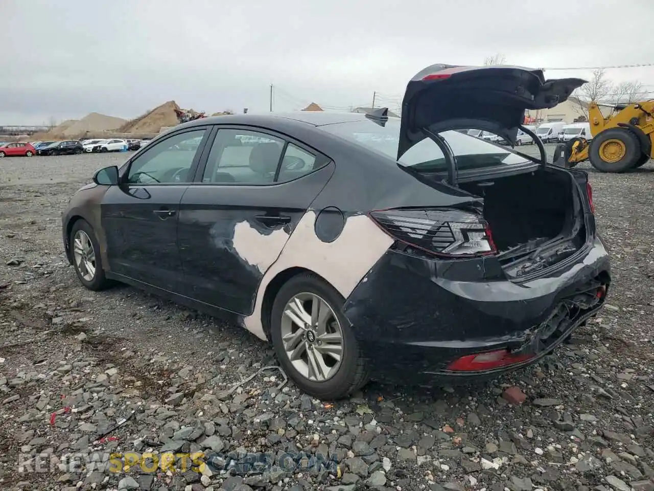 2 Photograph of a damaged car 5NPD84LF1LH503741 HYUNDAI ELANTRA 2020