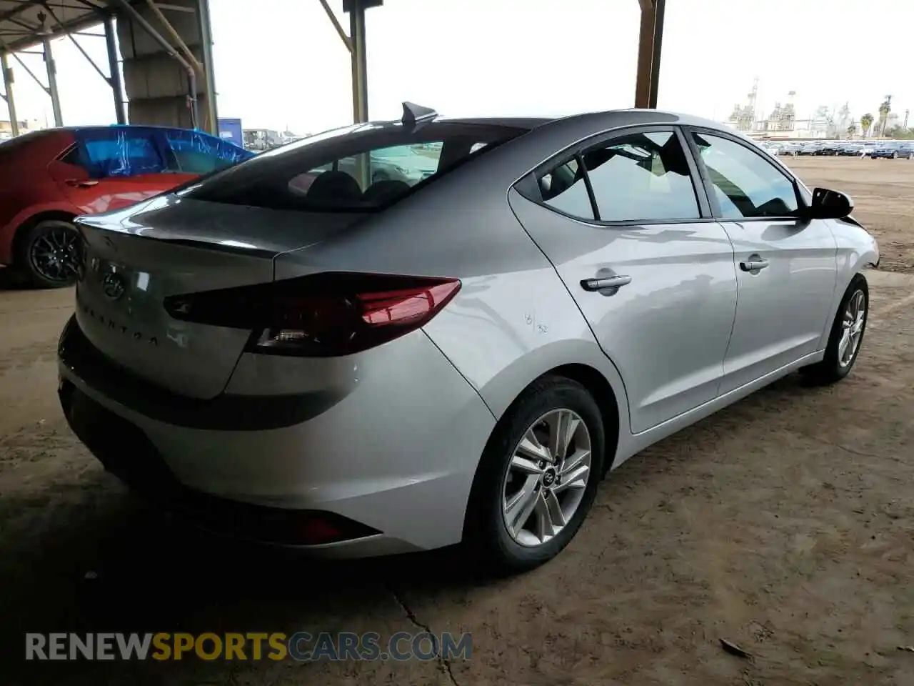 3 Photograph of a damaged car 5NPD84LF1LH506512 HYUNDAI ELANTRA 2020
