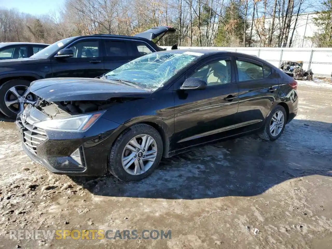 1 Photograph of a damaged car 5NPD84LF1LH536559 HYUNDAI ELANTRA 2020