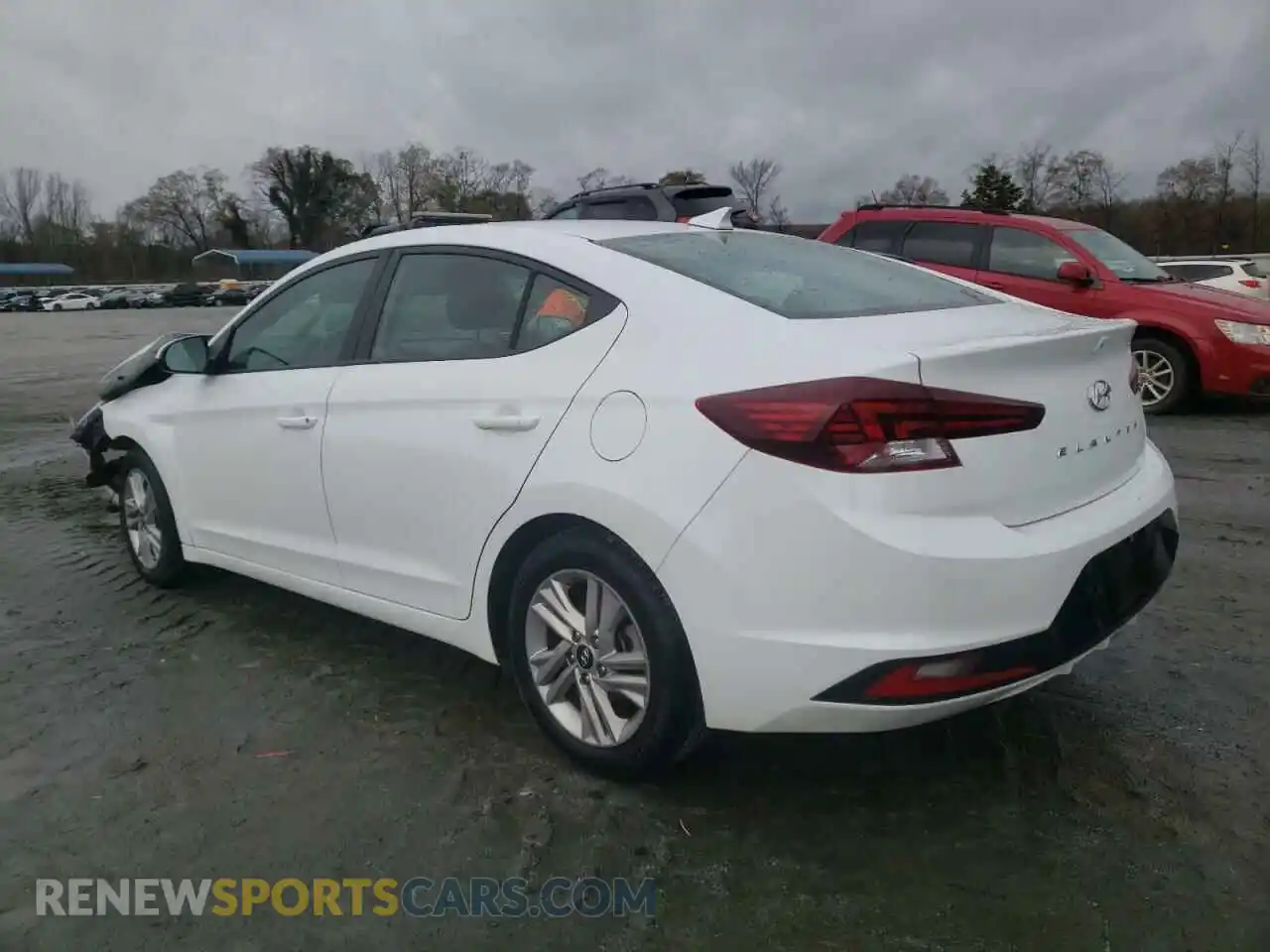 2 Photograph of a damaged car 5NPD84LF1LH542572 HYUNDAI ELANTRA 2020