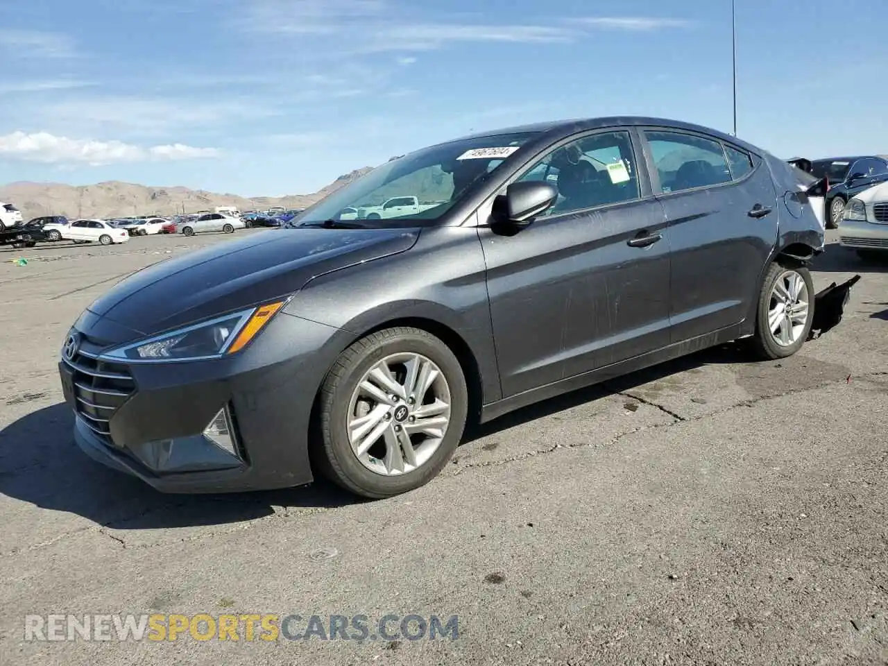 1 Photograph of a damaged car 5NPD84LF1LH558576 HYUNDAI ELANTRA 2020