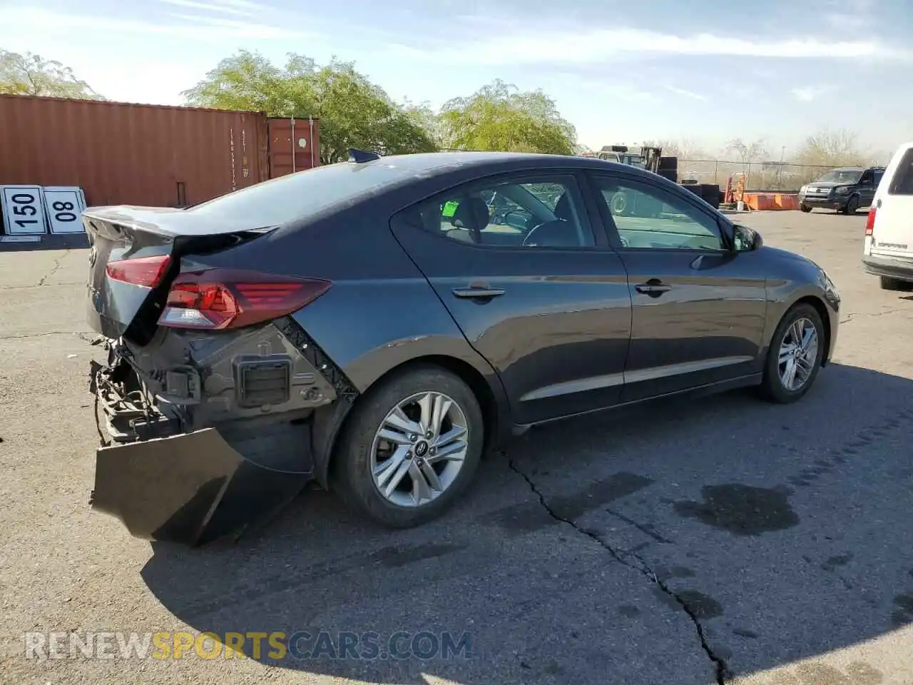 3 Photograph of a damaged car 5NPD84LF1LH558576 HYUNDAI ELANTRA 2020