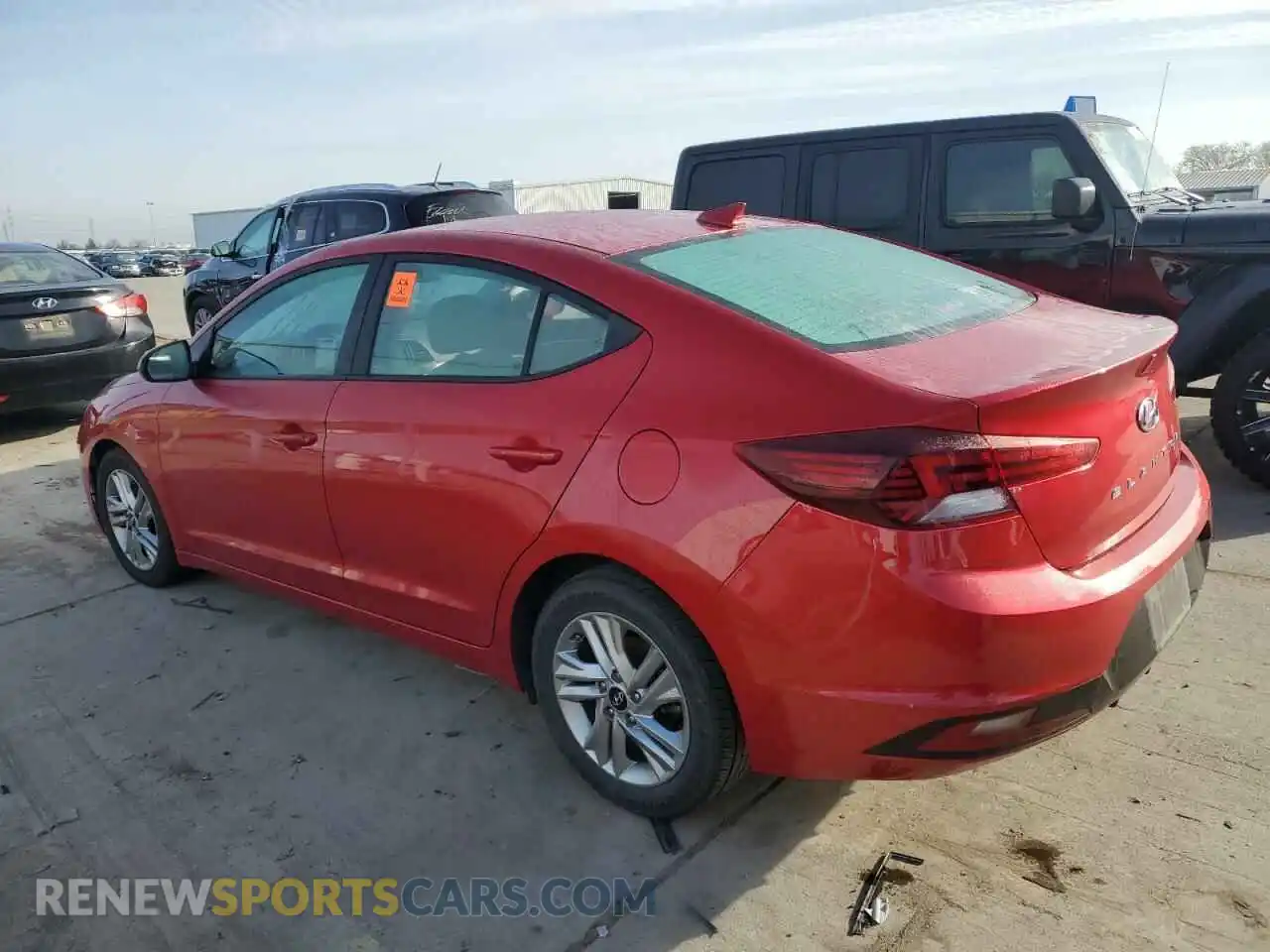2 Photograph of a damaged car 5NPD84LF1LH559212 HYUNDAI ELANTRA 2020