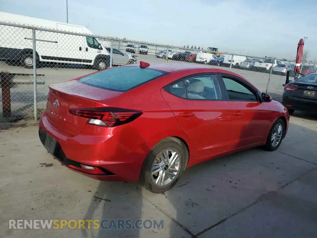 3 Photograph of a damaged car 5NPD84LF1LH559212 HYUNDAI ELANTRA 2020