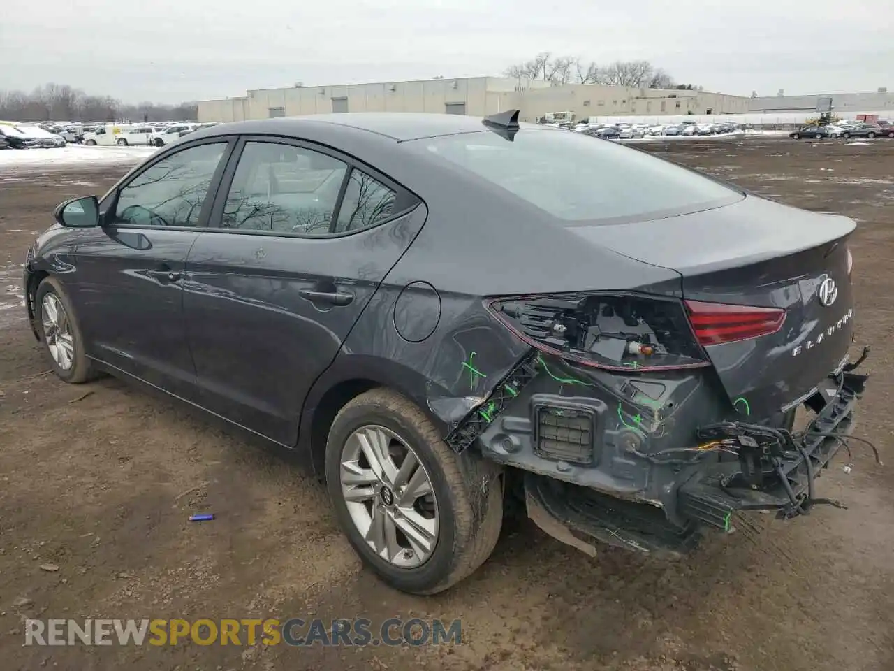 2 Photograph of a damaged car 5NPD84LF1LH561459 HYUNDAI ELANTRA 2020