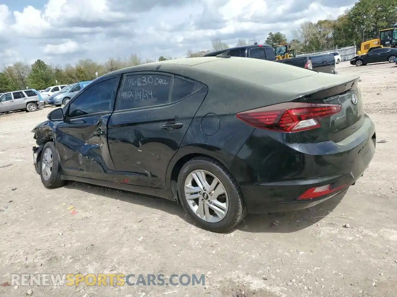 2 fotografías del automóvil dañado 5NPD84LF1LH567973 HYUNDAI ELANTRA 2020